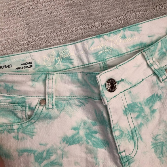 Buffalo David Bitton Ankle Grazer tie dye pants size 29 - Picture 3 of 9